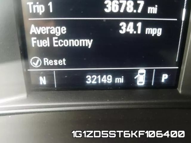 1G1ZD5ST6KF106400 фото 9