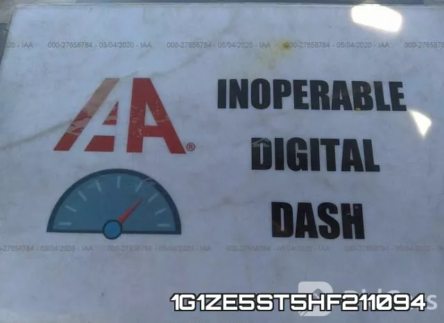 1G1ZE5ST5HF211094 фото 8