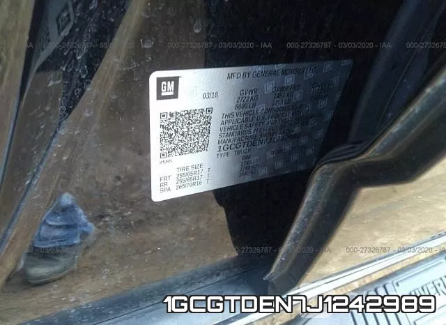 1GCGTDEN7J1242989 фото 10