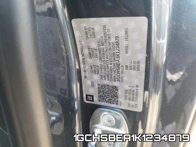 1GCHSBEA1K1234879 фото 2