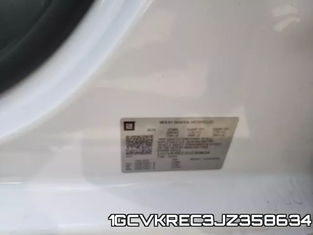 1GCVKREC3JZ358634 фото 2