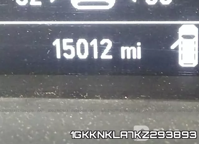 1GKKNKLA7KZ293893 фото 8