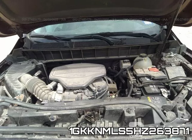 1GKKNMLS5HZ263871 фото 2