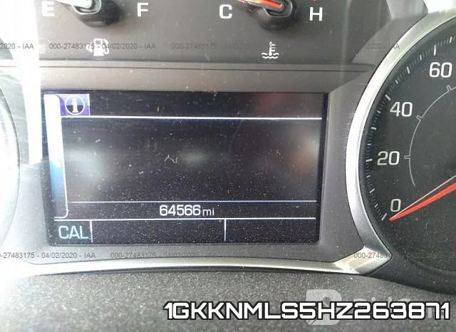 1GKKNMLS5HZ263871 фото 8