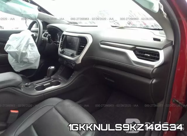 1GKKNULS9KZ140534 фото 6