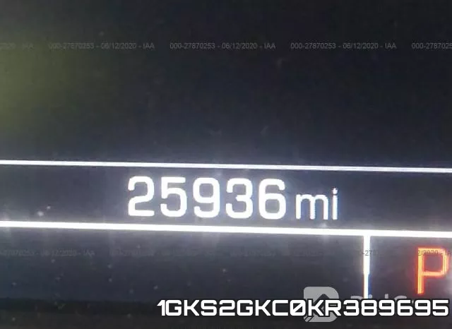 1GKS2GKC0KR389695 фото 8