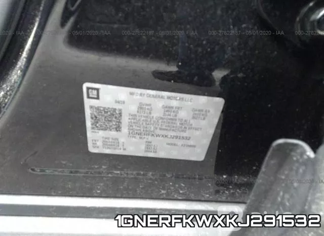 1GNERFKWXKJ291532 фото 10