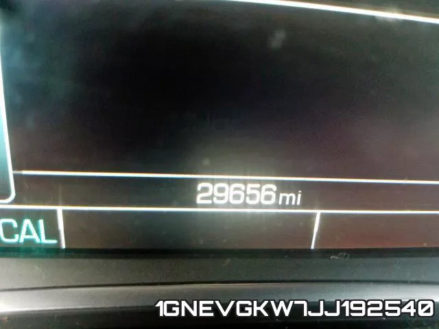 1GNEVGKW7JJ192540 фото 9