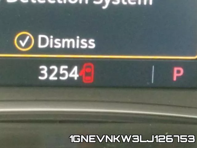 1GNEVNKW3LJ126753 фото 9