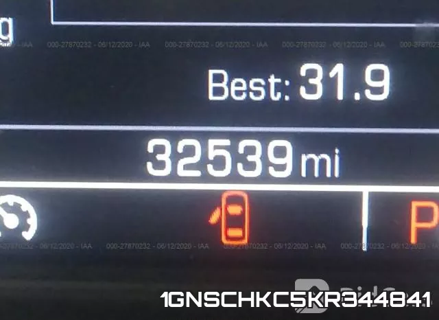 1GNSCHKC5KR344841 фото 8