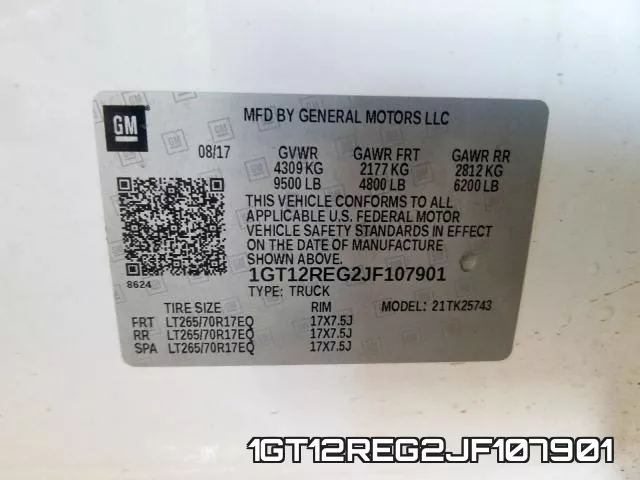 1GT12REG2JF107901 фото 2