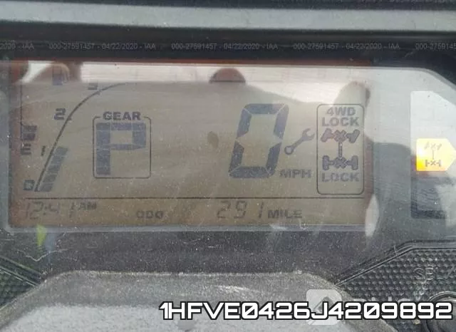 1HFVE0426J4209892 фото 8