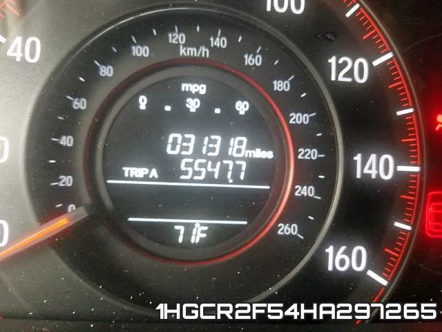 1HGCR2F54HA297265 фото 9