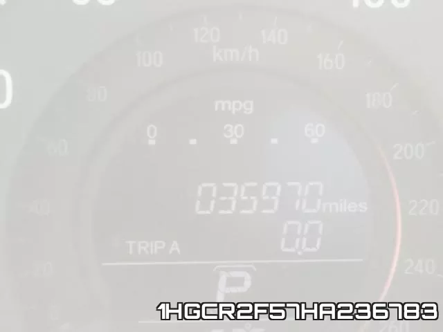 1HGCR2F57HA236783 фото 9
