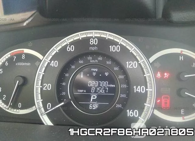 1HGCR2F86HA027805 фото 8