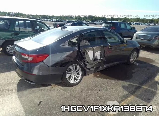 1HGCV1F1XKA138874 фото 5