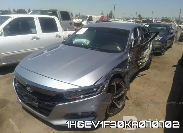 1HGCV1F30KA070702 фото 3