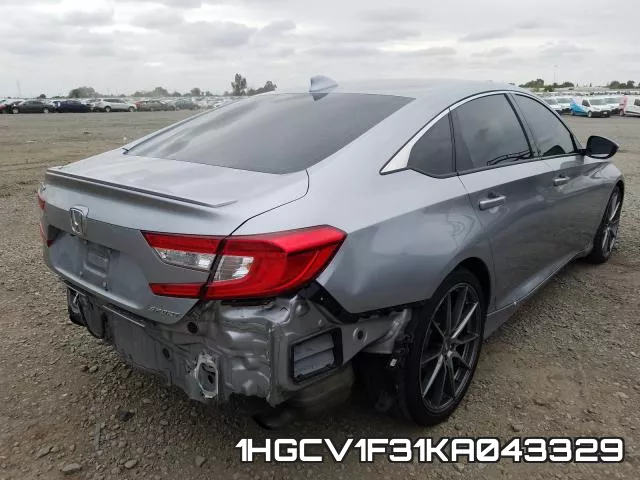 1HGCV1F31KA043329 фото 5