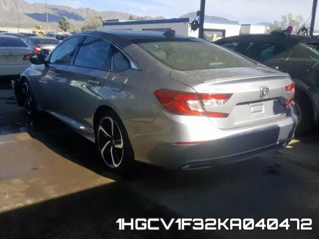 1HGCV1F32KA040472 фото 4