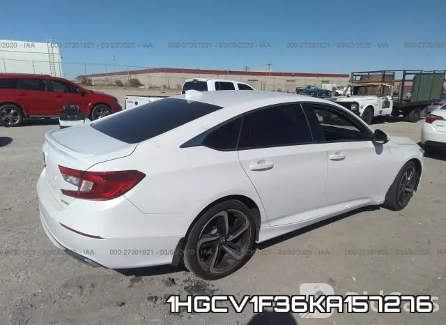 1HGCV1F36KA157276 фото 5