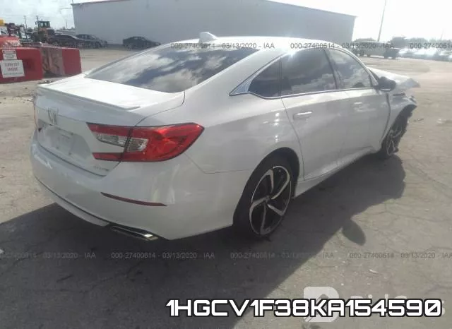 1HGCV1F38KA154590 фото 5