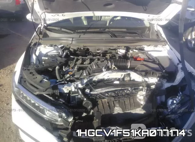 1HGCV1F51KA077174 фото 2