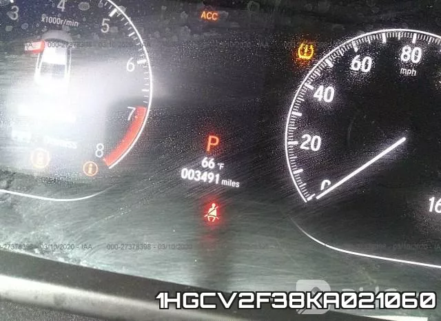 1HGCV2F38KA021060 фото 8