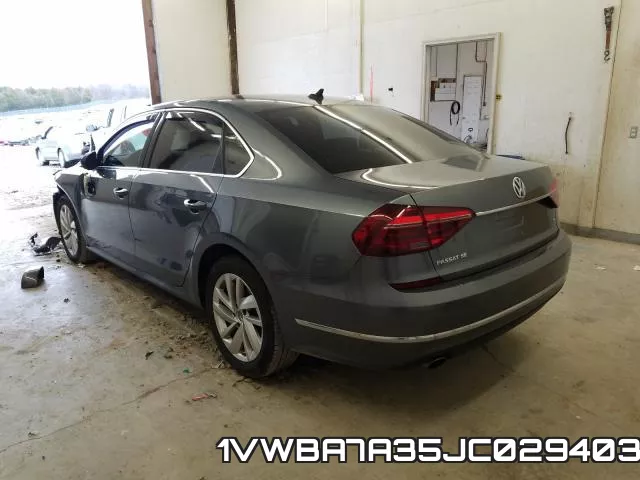 1VWBA7A35JC029403 фото 4