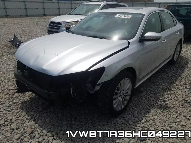1VWBT7A36HC049227 фото 3