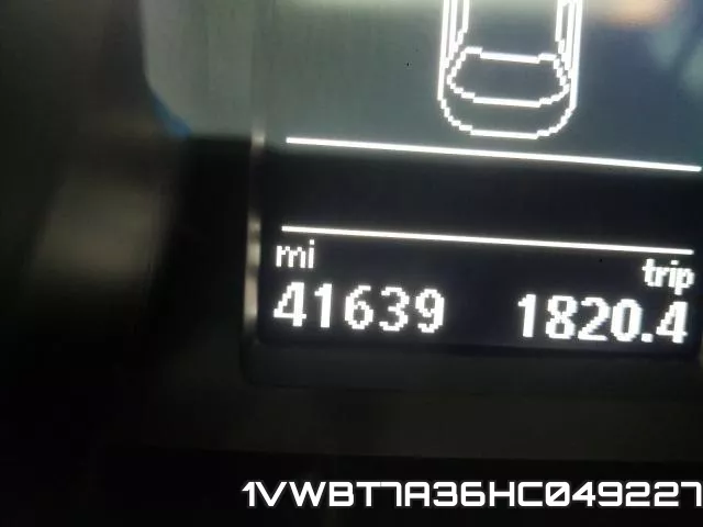 1VWBT7A36HC049227 фото 9