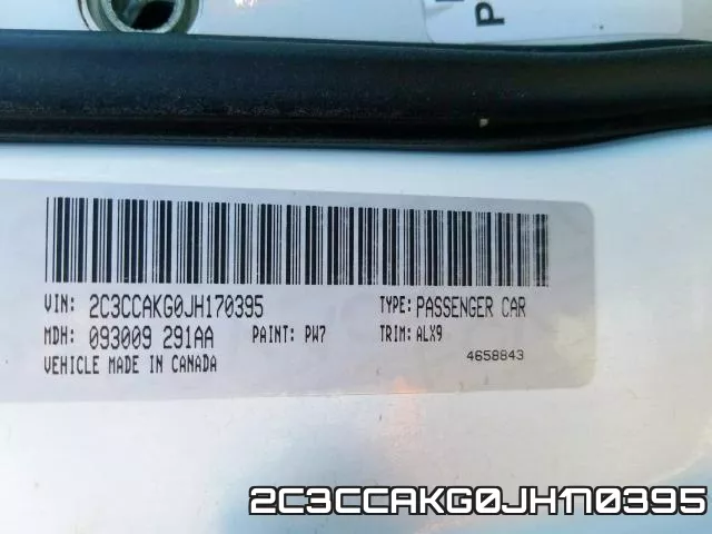 2C3CCAKG0JH170395 фото 2