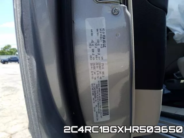 2C4RC1BGXHR503650 фото 2