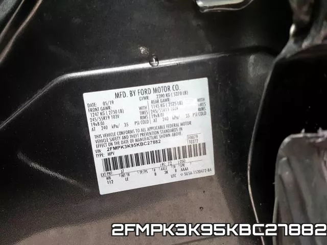 2FMPK3K95KBC27882 фото 2