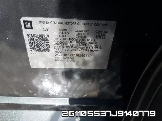 2G1105S37J9140779 фото 2