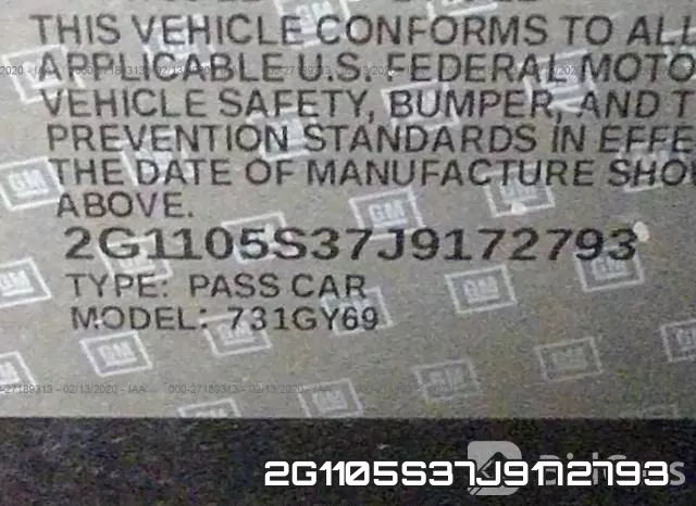 2G1105S37J9172793 фото 10