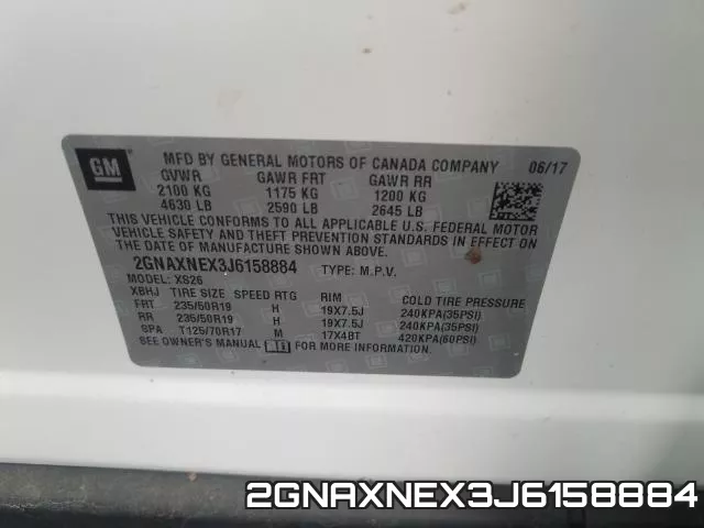 2GNAXNEX3J6158884 фото 2