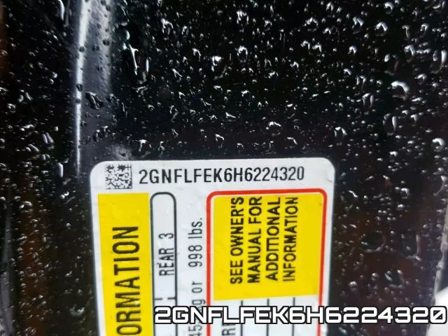 2GNFLFEK6H6224320 фото 2