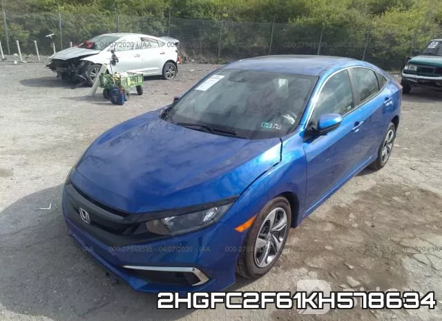 2HGFC2F61KH578634 фото 3