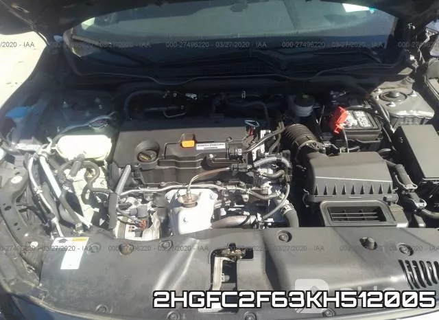 2HGFC2F63KH512005 фото 2