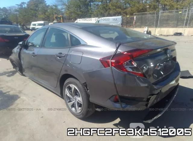 2HGFC2F63KH512005 фото 4