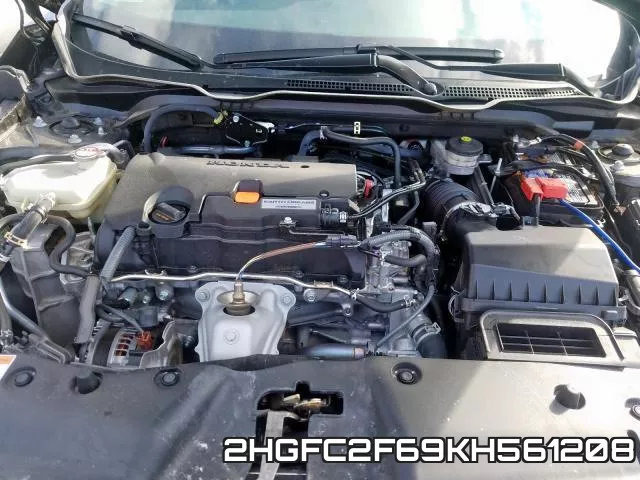 2HGFC2F69KH561208 фото 8