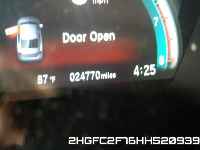 2HGFC2F76HH520939 фото 9