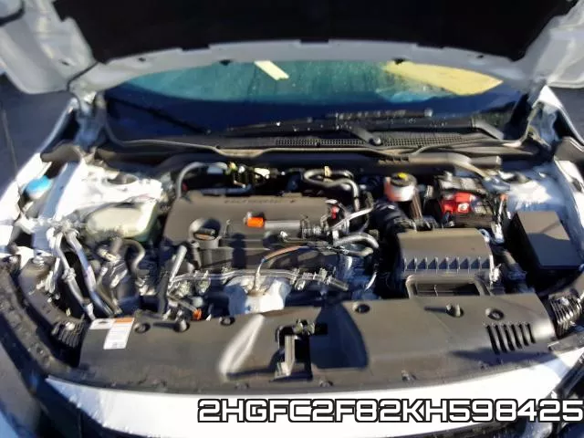 2HGFC2F82KH598425 фото 8