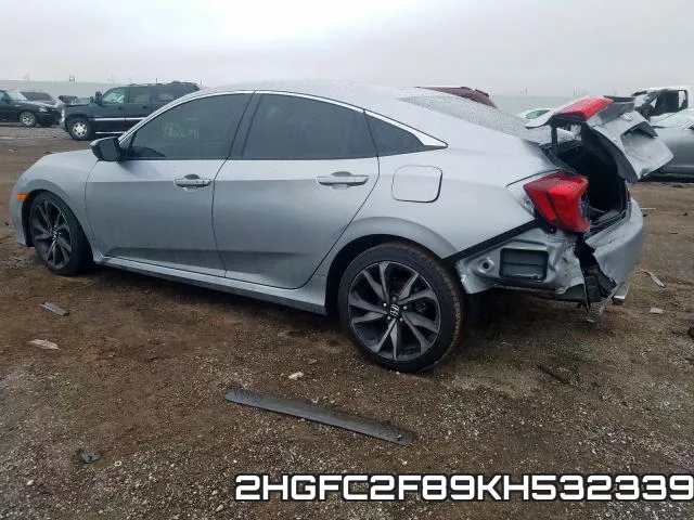 2HGFC2F89KH532339 фото 4