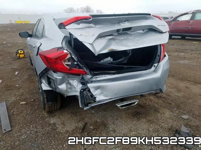 2HGFC2F89KH532339 фото 10