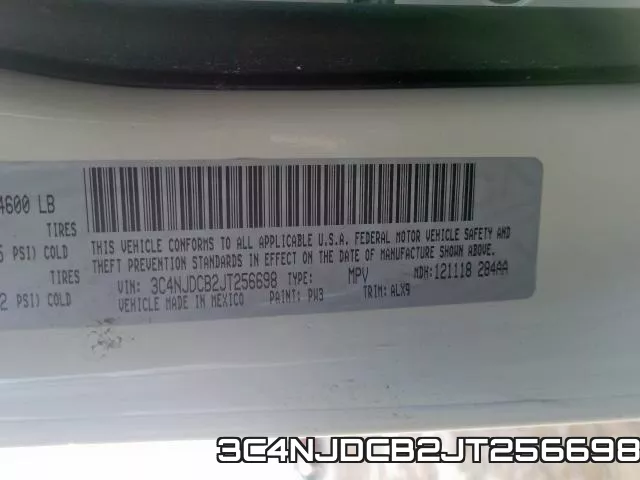 3C4NJDCB2JT256698 фото 2