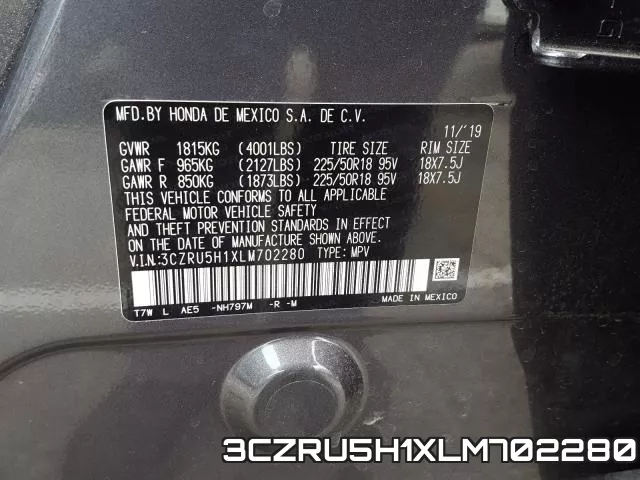3CZRU5H1XLM702280 фото 2