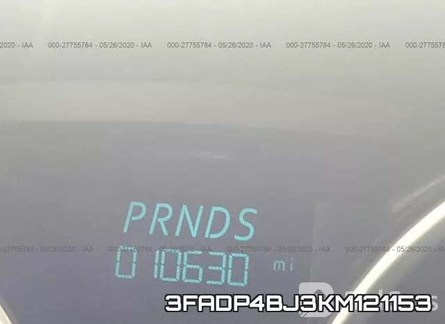 3FADP4BJ3KM121153 фото 8