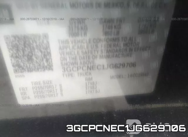 3GCPCNEC1JG629706 фото 10