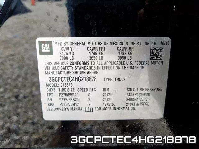 3GCPCTEC4HG218878 фото 2